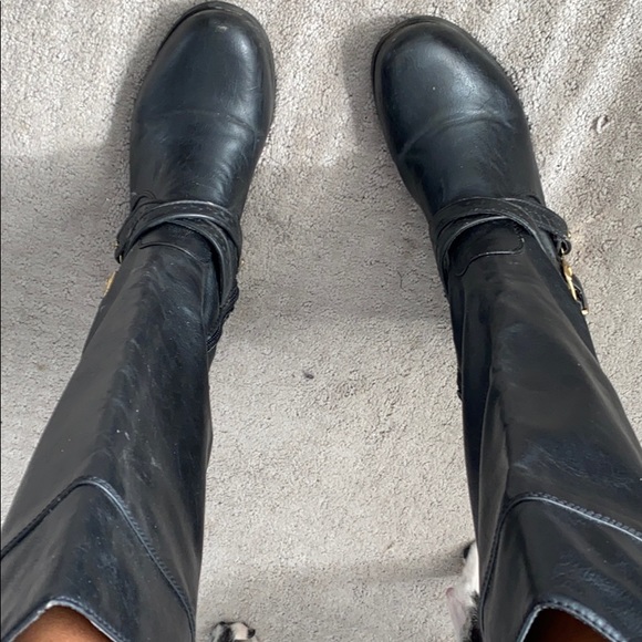 Black flat boots - Picture 5 of 6